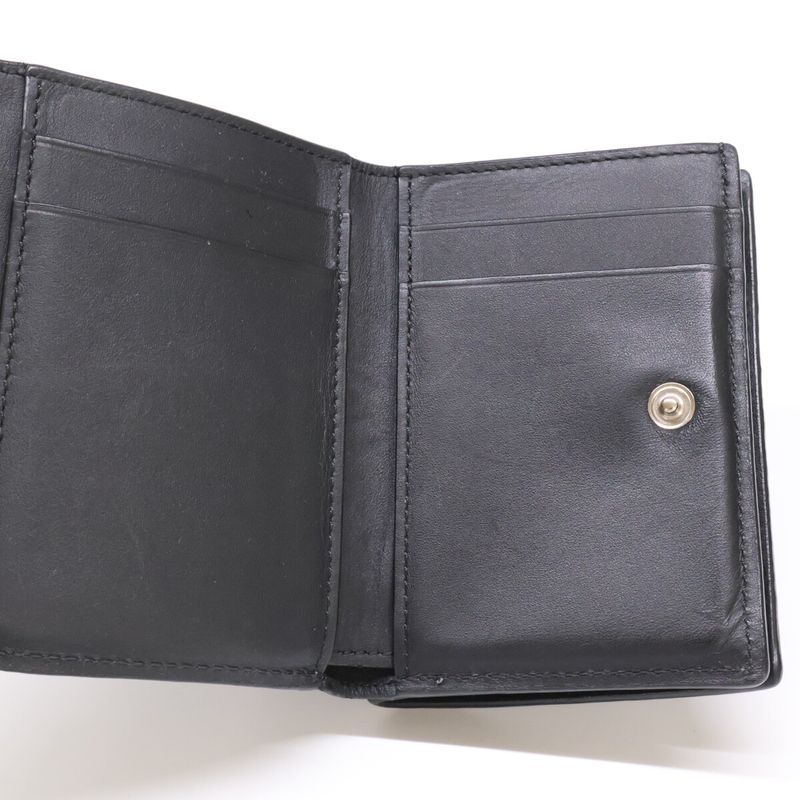 Loewe Trifold Wallet In Soft Grain Calf