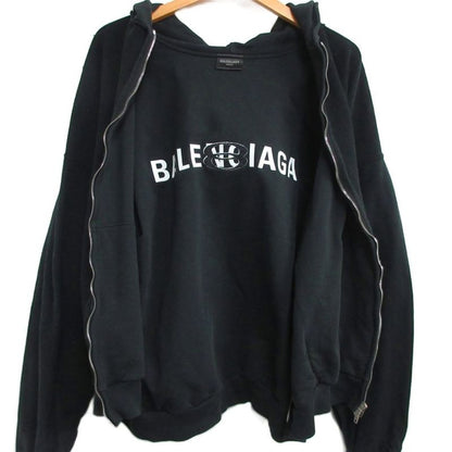 Balenciaga 24SS Inside OUT Zip-up Hoodie 790378 Inside Out Zip-up Hoodie Logo