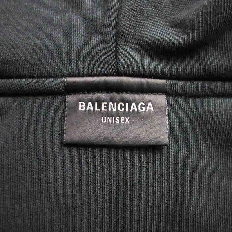 Balenciaga 24SS Inside OUT Zip-up Hoodie 790378 Inside Out Zip-up Hoodie Logo