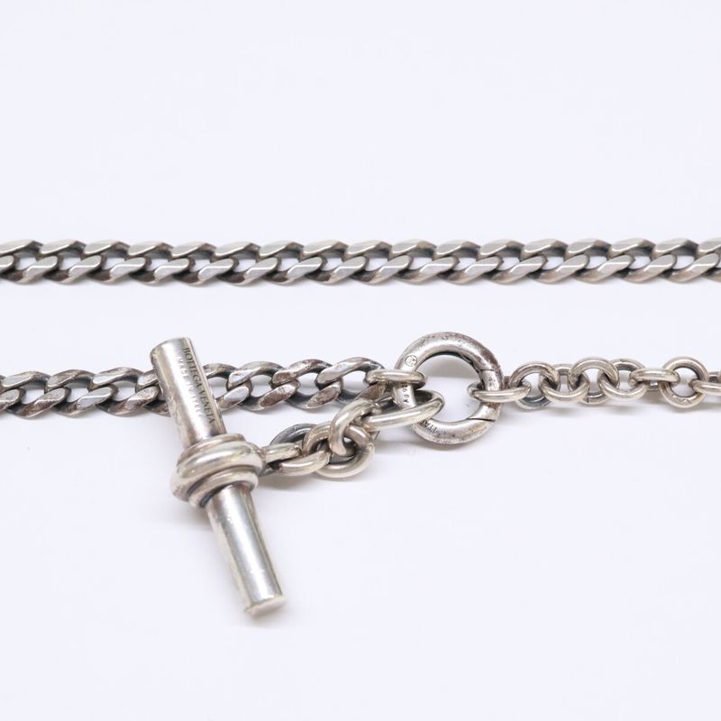 Bottega Veneta Ag925 T-bar Chain