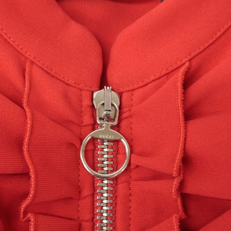 Gucci 457032 Front Zip Sherry Bow Tie M