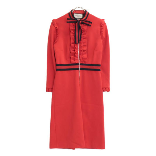 Gucci 457032 Front Zip Sherry Bow Tie M