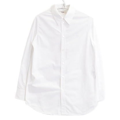 Celine 2c46b091f White Cotton Tomboy Shirt 36