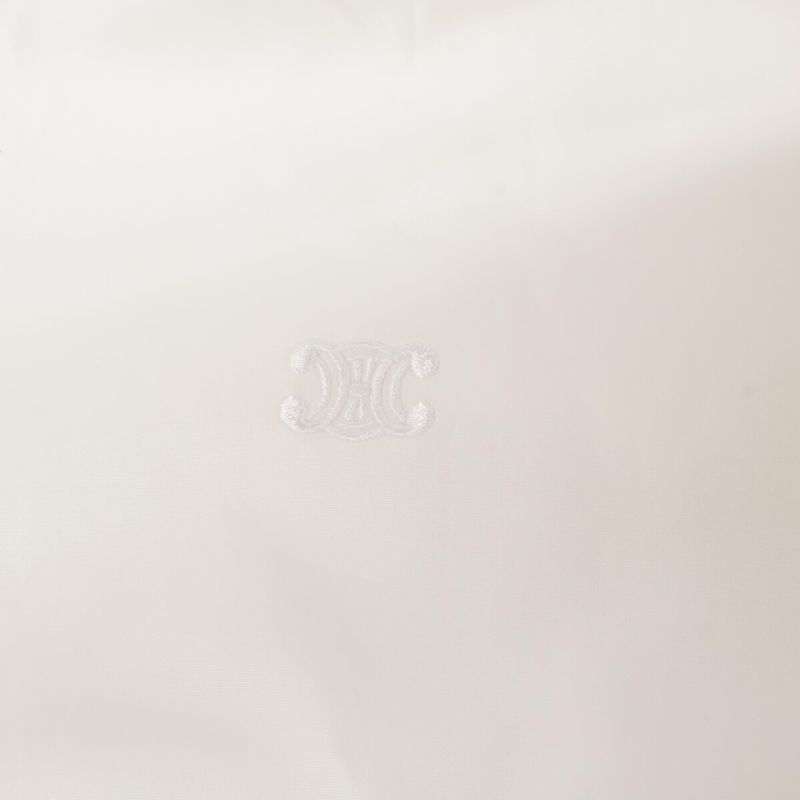Celine 2c46b091f White Cotton Tomboy Shirt 36