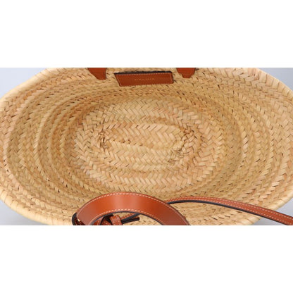 Celine Beautiful 113832cgg.04lu Teen Classic Pannier Raffia And Calf Triomphe