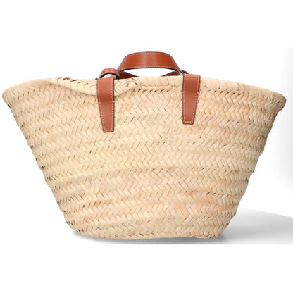 Celine Beautiful 113832cgg.04lu Teen Classic Pannier Raffia And Calf Triomphe