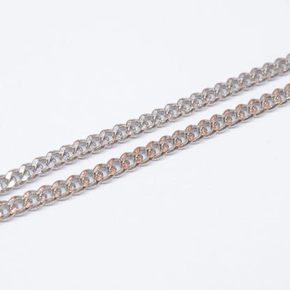 DIOR Logo Charm Rhinestone Butterfly Top Chain