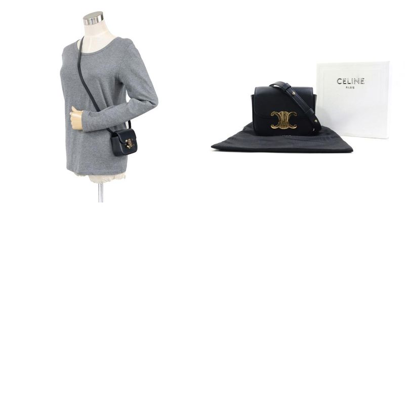 Celine Triomphe Mini Claude Shoulder Bag