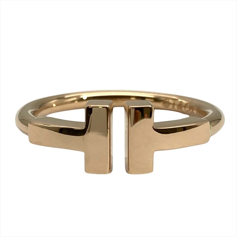 Tiffany & Co Tiffany & Co T-wire Ring Approx Size 7 18K Pink Gold 2.8g Pink