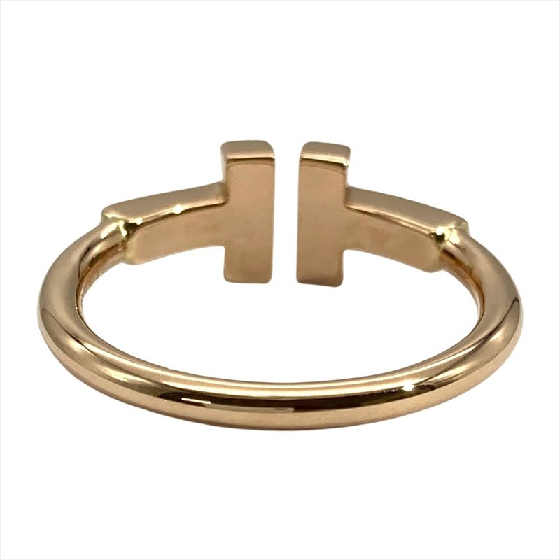 Tiffany & Co Tiffany & Co T-wire Ring Approx Size 7 18K Pink Gold 2.8g Pink