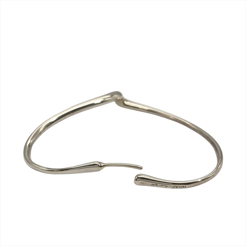 Tiffany & Co Tiffany & Co Open Heart Hoop Large Earrings Sv925 9.6g Star Ring