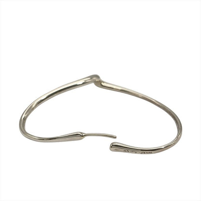 Tiffany & Co Tiffany & Co Open Heart Hoop Large Earrings Sv925 9.6g Star Ring