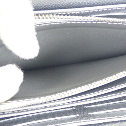 Louis Vuitton Zippy Wallet M27029 Monogram Long Wallet Silver Ladies Men's [S