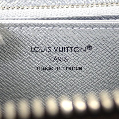 Louis Vuitton Zippy Wallet M27029 Monogram Long Wallet Silver Ladies Men's [S