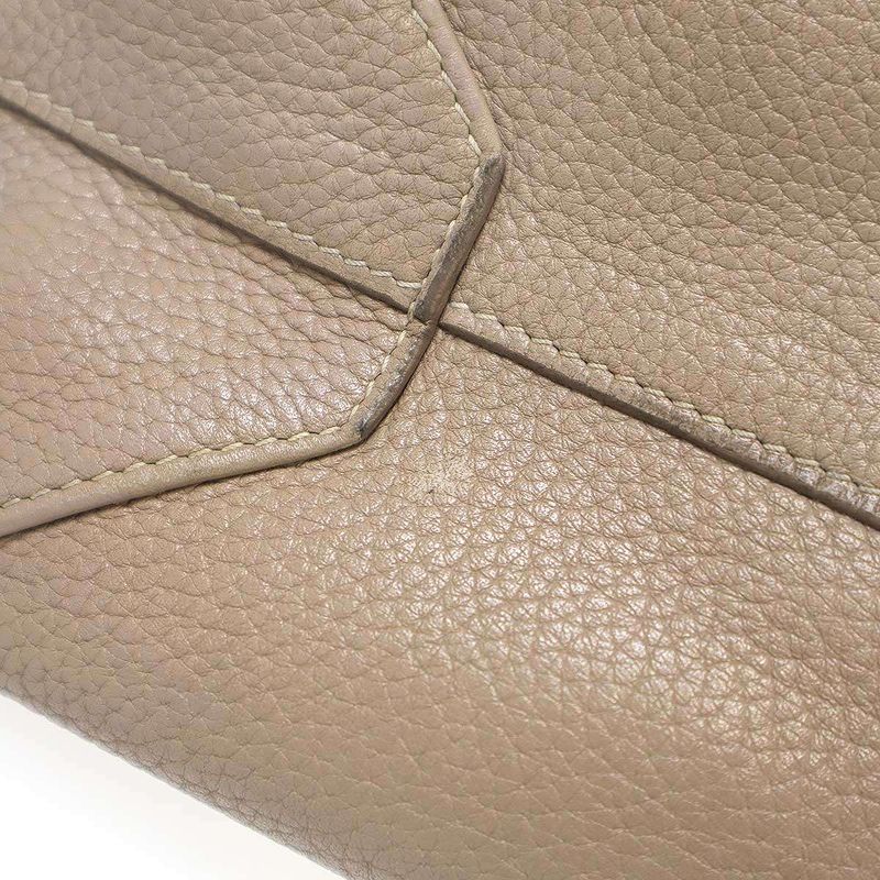 Hermes Double Sens 45 Bag Double Sens 45 Reversible Leather Tote Bag Grey Blue