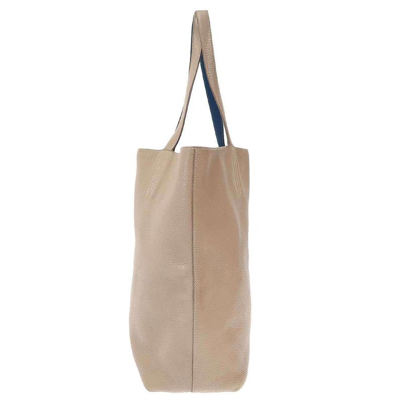 Hermes Double Sens 45 Bag Double Sens 45 Reversible Leather Tote Bag Grey Blue