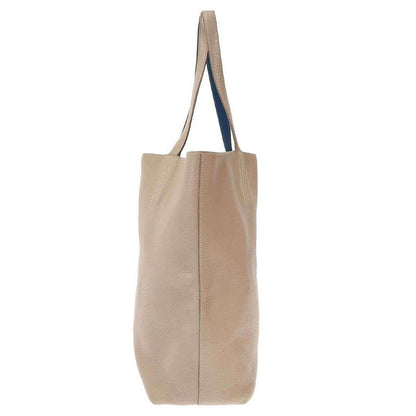 Hermes Double Sens 45 Bag Double Sens 45 Reversible Leather Tote Bag Grey Blue