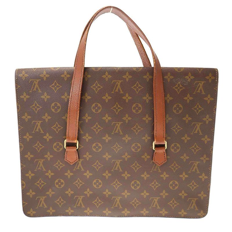 Louis Vuitton Vintage Monogram Briefcase Brown