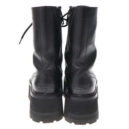 Celine 23ss Bulky Maxx Lace Up Boots Black 40