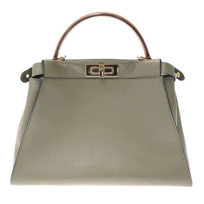 Fendi Peekaboo Bag Medium Peekaboo Medium 2wayleather Shoulder Bag Khaki