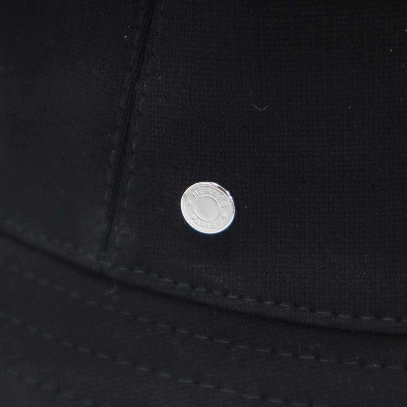 Hermes Calvi Hat Galvi Bucket Hat H251068n Black 58