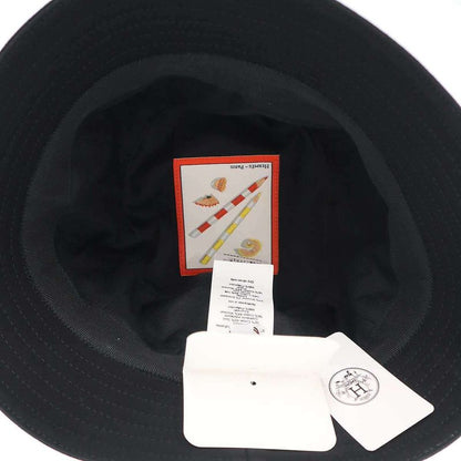 Hermes Calvi Hat Galvi Bucket Hat H251068n Black 58