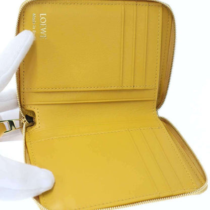 Loewe Knot Compact Wallet Cem1cwzx01 Yellow - Loewe