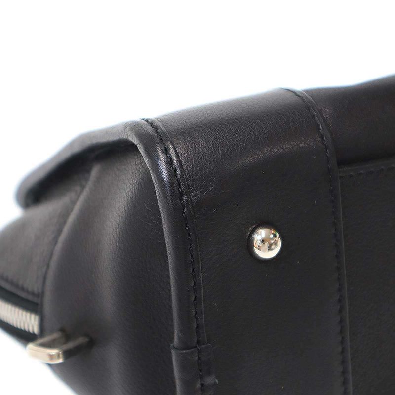 Loewe Amazona 28 Embossed Anagram Mini Boston Bag Black