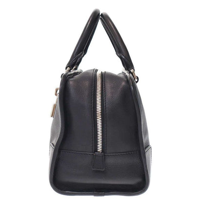 Loewe Amazona 28 Embossed Anagram Mini Boston Bag Black