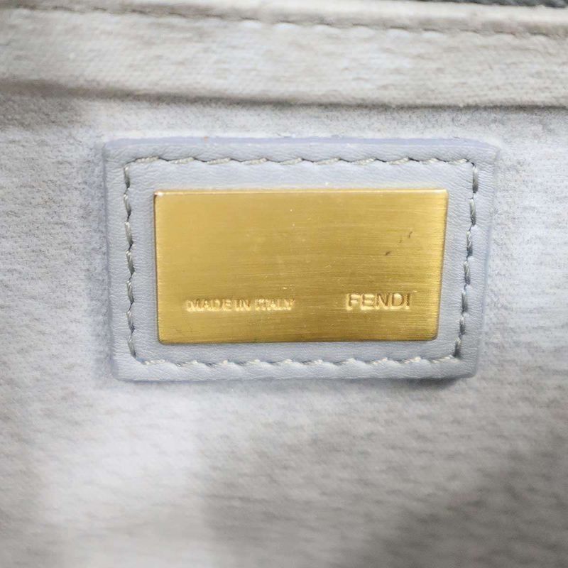 Fendi Peekaboo Bag Peekaboo Medium 2wayleather Shoulder Bag 8bn226 Blue