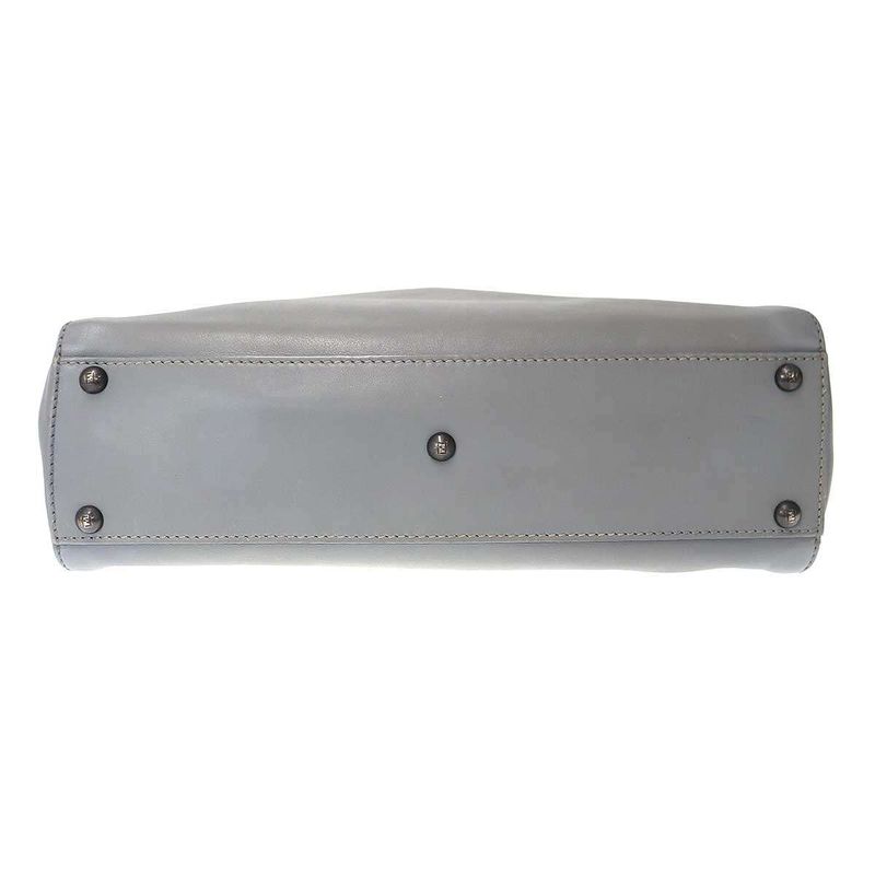 Fendi Peekaboo Bag Peekaboo Medium 2wayleather Shoulder Bag 8bn226 Blue