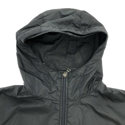 Prada Sport Nylon Zip Up Hoodie Black 46