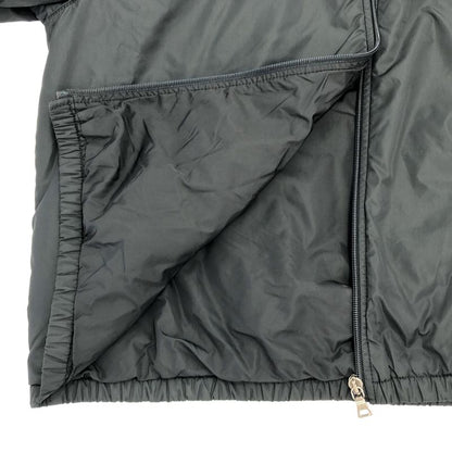 Prada Sport Nylon Zip Up Hoodie Black 46