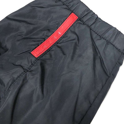 Prada Sport Nylon Zip Up Hoodie Black 46