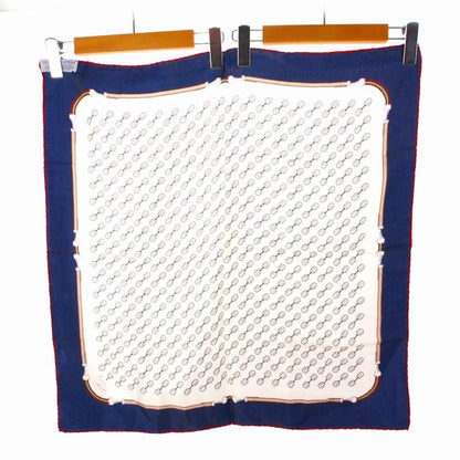 Gucci Old Gucci GG Pattern Silk Scarf Multicolor