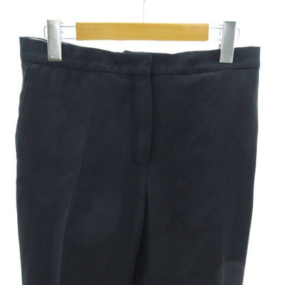 Celine Pants Slacks Straight Center Press 36 Black 1108 AA