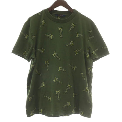 Louis Vuitton 25SS LV Vers Jacquard Cotton T-shirt Cut And Sewn Short Sleeves