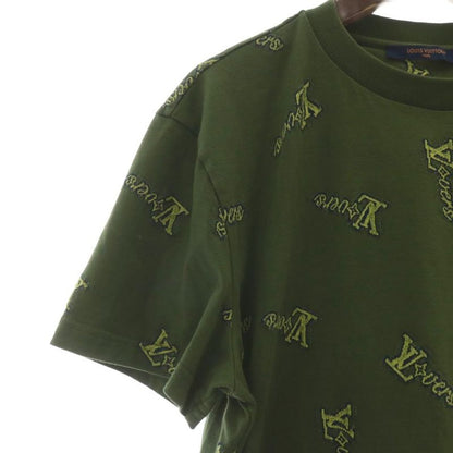Louis Vuitton 25SS LV Vers Jacquard Cotton T-shirt Cut And Sewn Short Sleeves