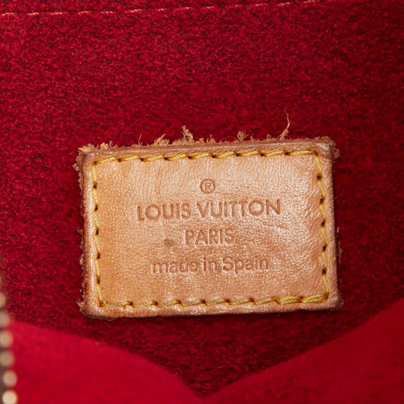 Louis Vuitton Monogram Croissant GM One Shoulder Bag M51511 Brown PVC Leather