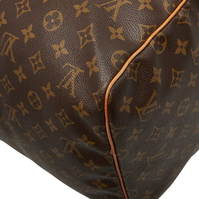 Louis Vuitton Monogram Keepall 55 Boston Bag Travel Bag Travel Bag M41424 Brown