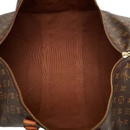 Louis Vuitton Monogram Keepall 55 Boston Bag Travel Bag Travel Bag M41424 Brown