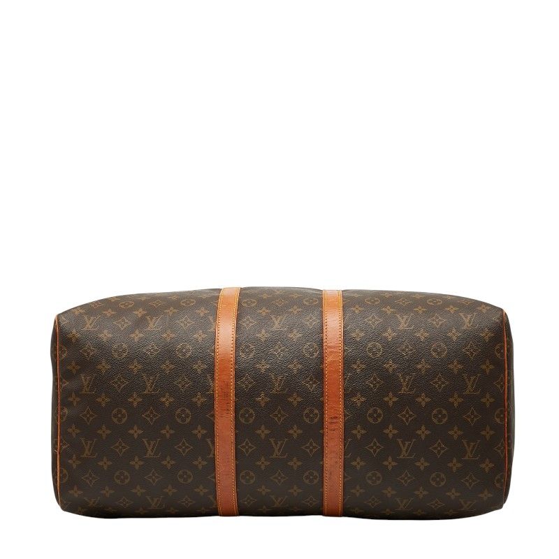 Louis Vuitton Monogram Keepall 55 Boston Bag Travel Bag Travel Bag M41424 Brown