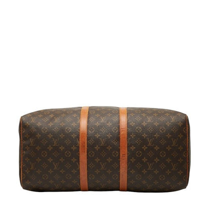 Louis Vuitton Monogram Keepall 55 Boston Bag Travel Bag Travel Bag M41424 Brown