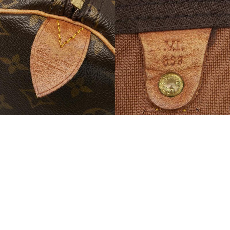 Louis Vuitton Monogram Keepall 55 Boston Bag Travel Bag Travel Bag M41424 Brown