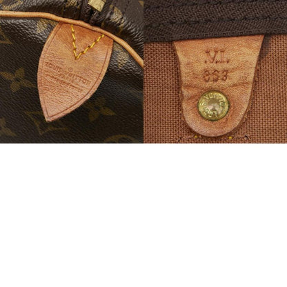 Louis Vuitton Monogram Keepall 55 Boston Bag Travel Bag Travel Bag M41424 Brown