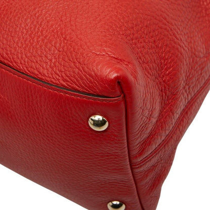 Gucci Soho Handbag Shoulder Bag 2WAY 308362 Red Leather Ladies Gucci
