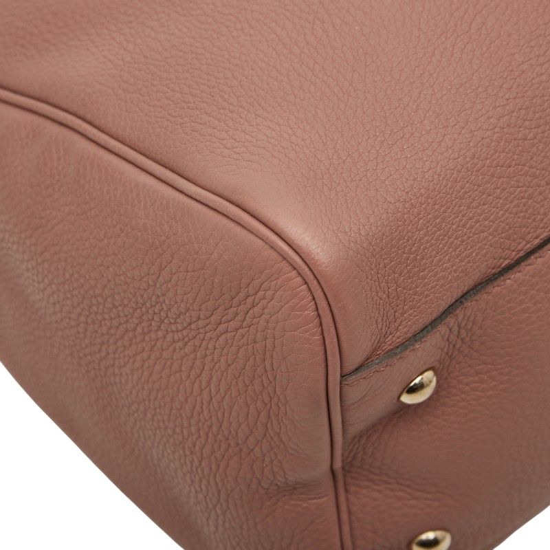 Gucci Bamboo Shoulder Bag Handbag 2WAY 353124 Pink Leather Ladies Gucci