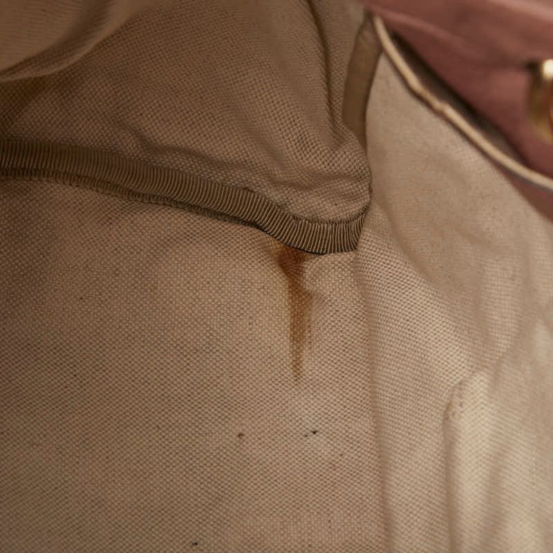 Gucci Bamboo Shoulder Bag Handbag 2WAY 353124 Pink Leather Ladies Gucci