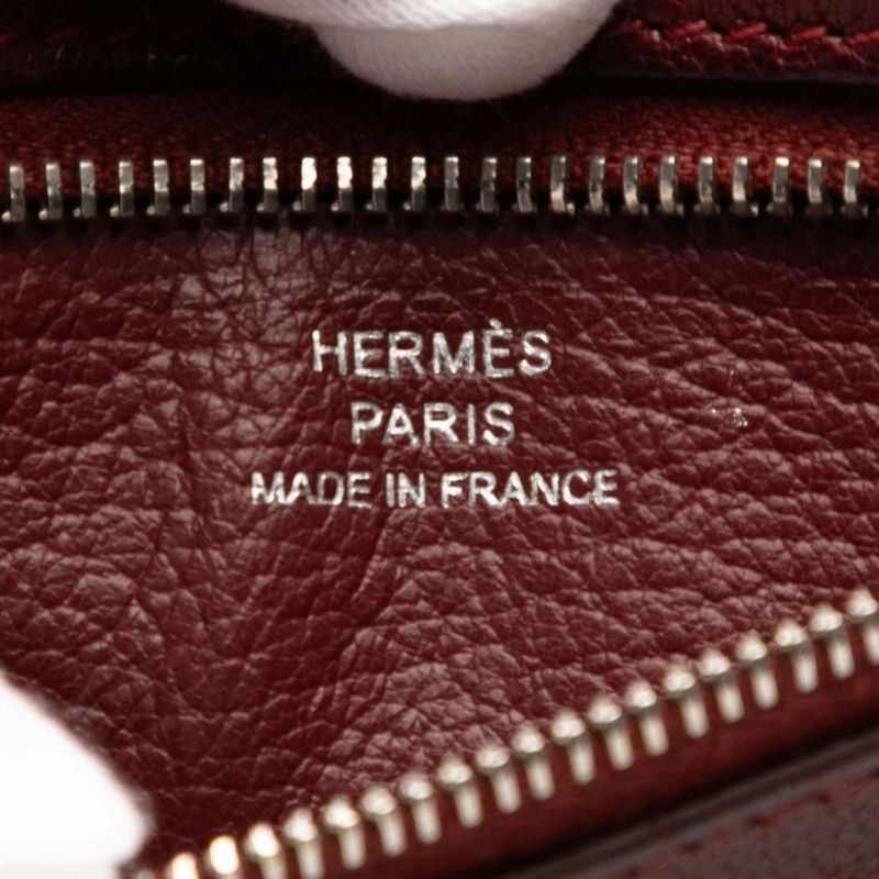 Hermes Coin Case Coin Purse Red Chevre Ladies Hermes