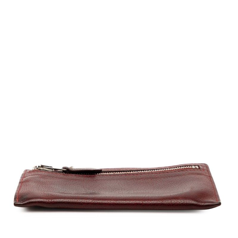 Hermes Coin Case Coin Purse Red Chevre Ladies Hermes